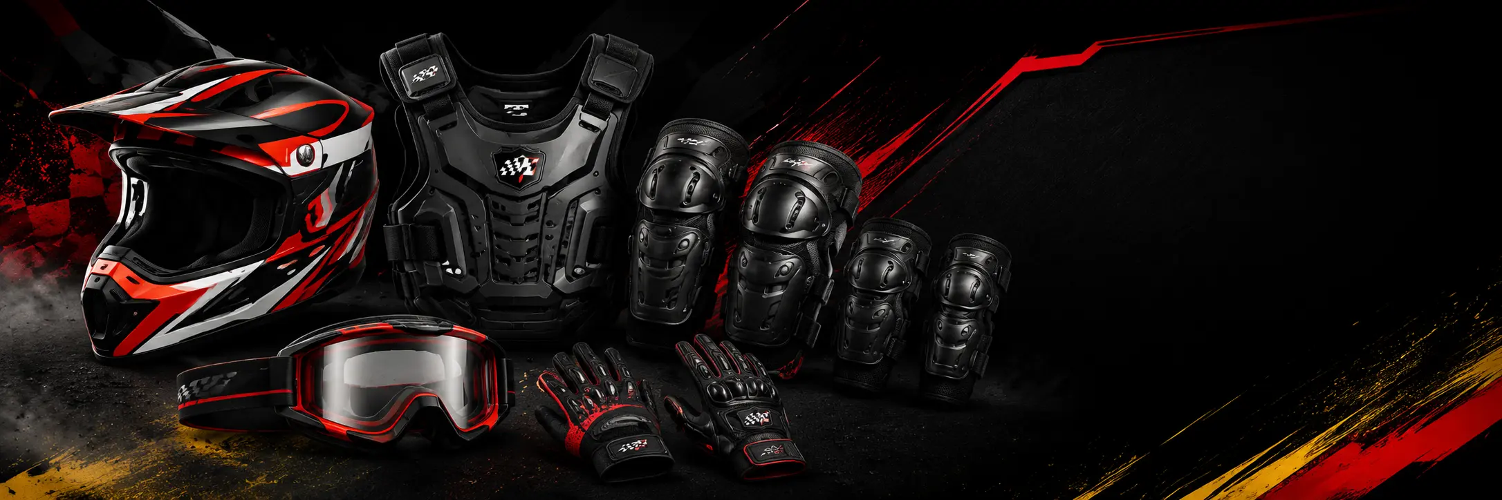 Kit de segurança completo para pequeno piloto